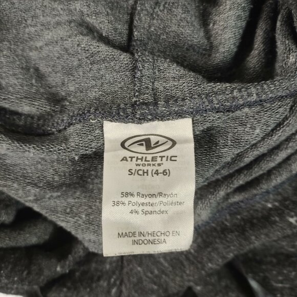 Athletic Works Womens Black Hoodie Size Small 4-6 - Picture 6 of 6